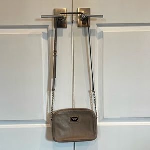 Michael Kors Beige Cross Body Purse